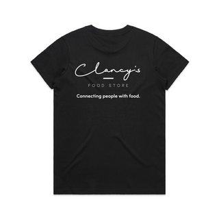 Clancy's AS Colour Women's Maple Tee (FRT+BACK)