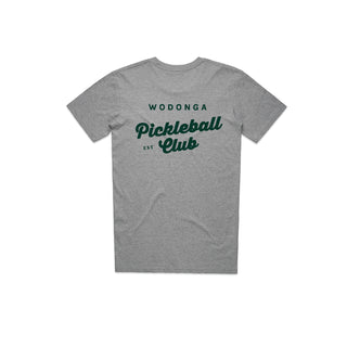 Staple Tee printed frt + back (Wodonga Pickleball)