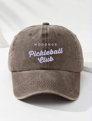 Faded Cap (Embroidered Pickleball)