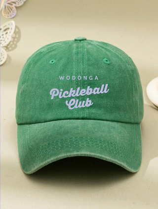Faded Cap (Embroidered Pickleball)