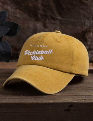 Faded Cap (Embroidered Pickleball)