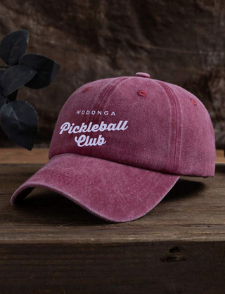 Faded Cap (Embroidered Pickleball)