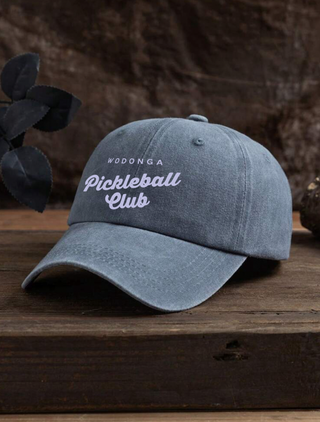 Faded Cap (Embroidered Pickleball)