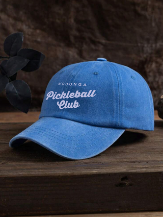 Faded Cap (Embroidered Pickleball)