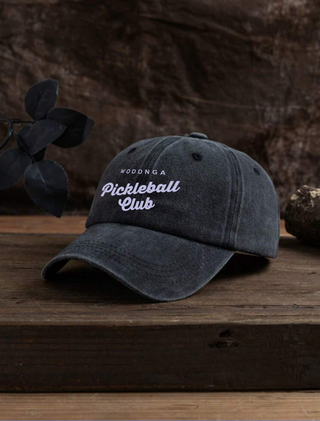 Faded Cap (Embroidered Pickleball)