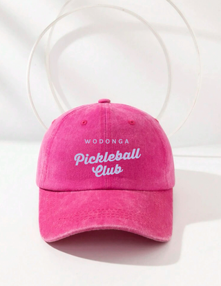Faded Cap (Embroidered Pickleball)