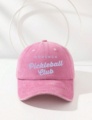 Faded Cap (Embroidered Pickleball)