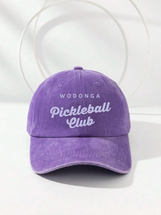 Faded Cap (Embroidered Pickleball)