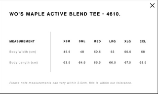 Maple Active Blend Tee