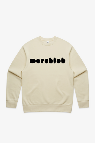 AS Colour Men's Relax crew with large puff print