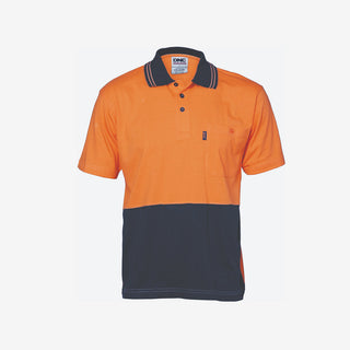 Men's Cool Breeze Cotton Jersey Work Polo