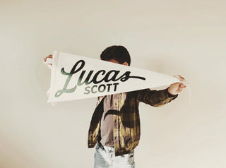 Custom Canvas Pennant Flag
