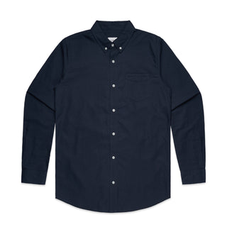 AS Colour Men's Oxford Casual Long Sleeve Shirt