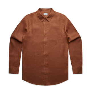 AS Colour Men's Linen Long Sleeve Shirt