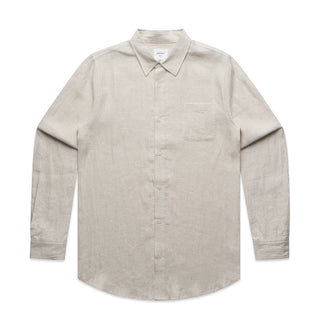 AS Colour Men's Linen Long Sleeve Shirt