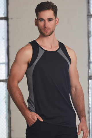 Sprint Cool Dry Sports Singlet (Frt+Back Print)