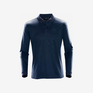 Stormtech Men's Eclipse Pique LS Polo w/ custom embroidery