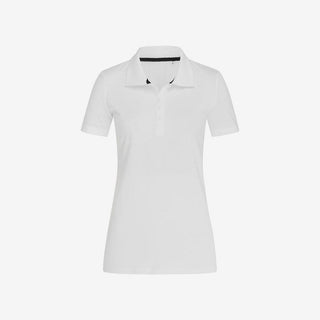 Women's Premium Cotton Polo w/ custom embroidery