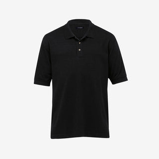 Men's Jacquard Ottoman Balmoral Polo